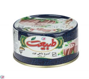 کنسرو ماهی تون در روغن گیاهی طبیعت/180 گرم