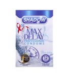 ‫کاندوم تاخیری Max Delay شادو / 12 عددی
