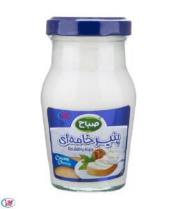 پنیر خامه شیشه ای صباح / 240 گرم