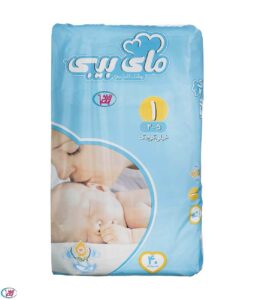 پوشک بچه مای بیبی سایز 1(2 تا 5 کیلوگرم)/40 عددی
