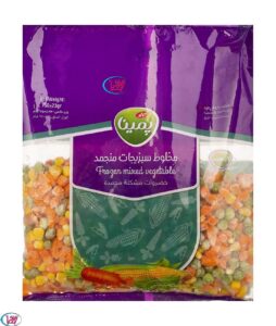 مخلوط سبزیجات منجمد پمینا کاله/750 گرمی