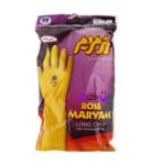 دستکش خانگی ساق بلند رزمریم سایز M