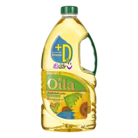روغن آفتابگردان غنی شده با ویتامین D3 با اویلا/2000 میلی‌لیتری