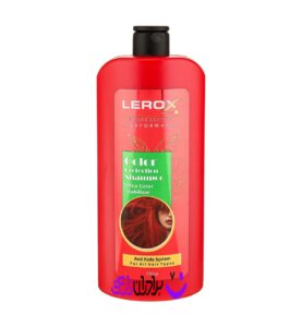 شامپو تثبیت کننده رنگ موی سر لروکس/550 گرمی
