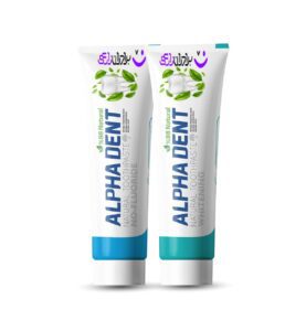 خمیردندان مانترا و سفیدکننده آلفادنت/پک 2 عددی