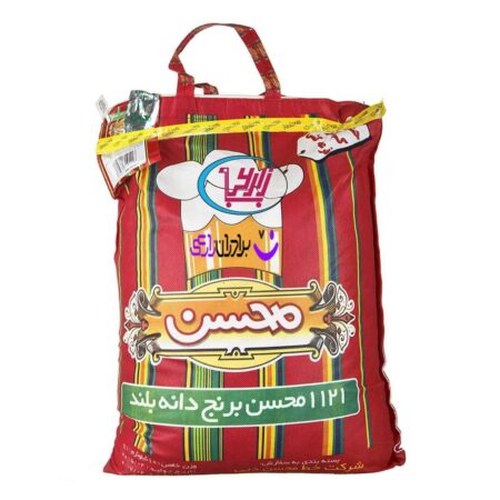 برنج محسن دانه بلند 1121 هندی / 10 کیلویی