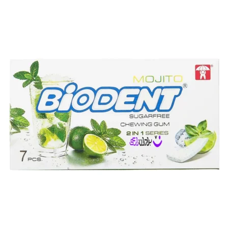 آدامس مینی استیک بایودنت بدون شکر با طعم موهیتو