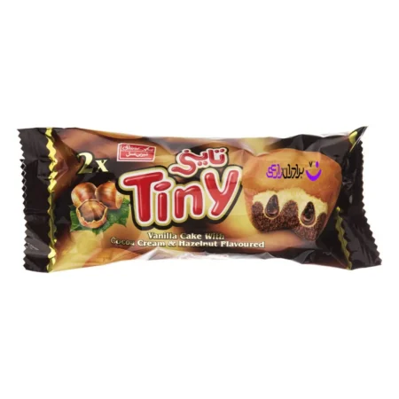 کیک تاینی دوقلو فندق شیرین‌عسل/60 گرمی