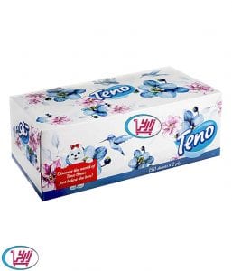 دستمال کاغذی تنو دو لایه / تعداد 150 برگ